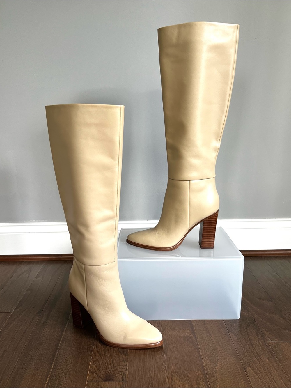 Marc Fisher LTD Lannie Dress Leather Boots - Picture 2 of 12